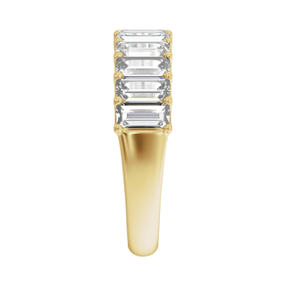 Serment Éternel 14K Yellow Gold Lab-Grown Baguette Diamond Anniversary Band – 2 1/4 CTW