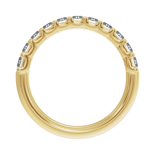 Serment Éternel 14K Yellow Gold Lab-Grown Baguette Diamond Anniversary Band – 2 1/4 CTW