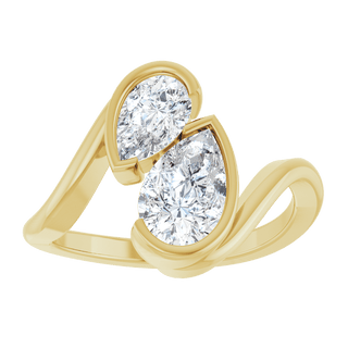 Deux Lumières Engagement Ring