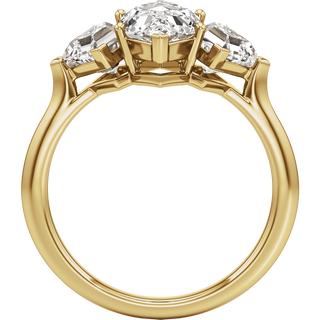 Élodie Three-Stone Lab-Grown Diamond Engagement Ring