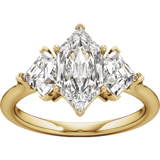 Élodie Three-Stone Lab-Grown Diamond Engagement Ring