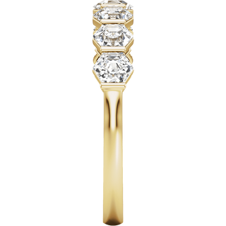 Éloise 14K Yellow Gold 1 1/2 CTW Hexagon Lab-Grown Diamond Anniversary Band