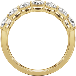 Éloise 14K Yellow Gold 1 1/2 CTW Hexagon Lab-Grown Diamond Anniversary Band