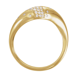 Aurélie Pavé Diamond Ring 1/4 CTW VS+