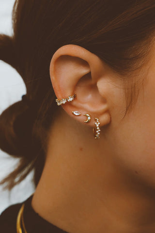 SINGLE CZ EAR CUFF