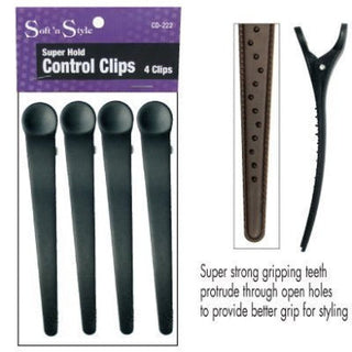 Soft 'N Style Super Hold Control Clips