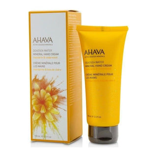 Ahava Deadsea Water Mineral Hand Cream, Mandarin & Cedarwood 3.4 Oz