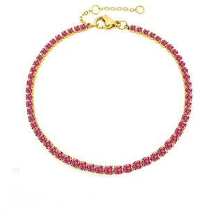 Éclat de Naissance  Personalized Birthstone Tennis Bracelet