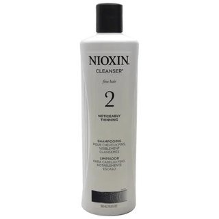 Nioxin System 2 Cleanser Shampoo For Noticeably Thinning Fine Hair 16.9 oz