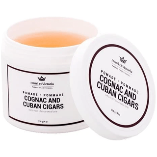 Henri et Victoria Cognac and Cuban Cigar Hair Pomade 4 Oz
