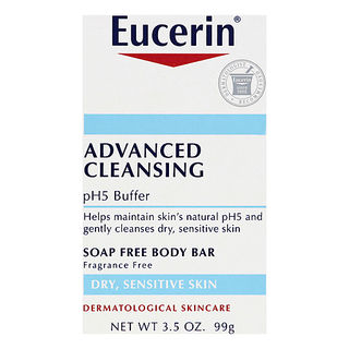 Eucerin Body Bar, Soap Free, Advanced Cleansing 3.5 Oz