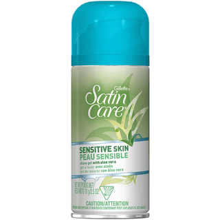 Gillette Satin Care Sensitive Skin Shave Gel 2.5 Oz. Aerosol Can