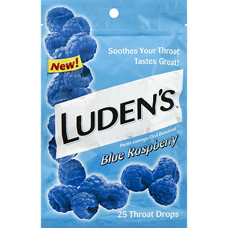Luden's Throat Drops, Blue Raspberry