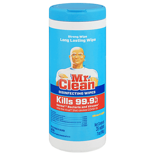 Mr. Clean Wipes, Disinfecting, Citrus & Light