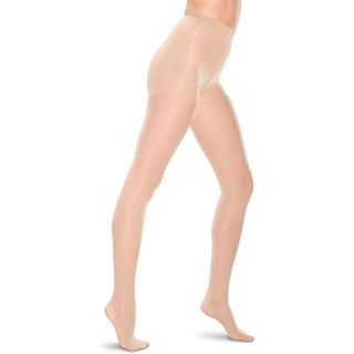 Therafirm Compression Pantyhose 15-20mmhg Size Med, Beige Gradient Hosiery