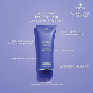 Alterna Caviar Restructuring Bond Repair Leave In Overnight Serum 3.4oz