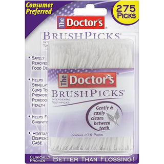 The Doctor's Brushpicks Toothpicks 250 Picks