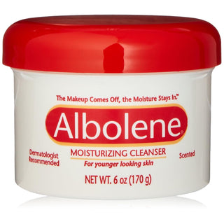 Albolene Concentrate Moisturizing Cleanser Cream Scented 6 Oz
