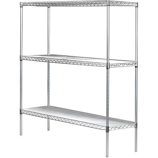 WIRE SHELF 30"x36" STAINLESS 2 CT DS