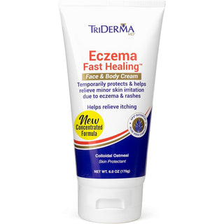 Triderma Eczema Fast HealingTM Cream For Face & Body 1.7 oz