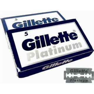 Gillette Cuchillas Platinum Doble Filo 5