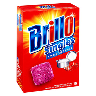Brillo Singles Small Size Steel Wool Soap Pads