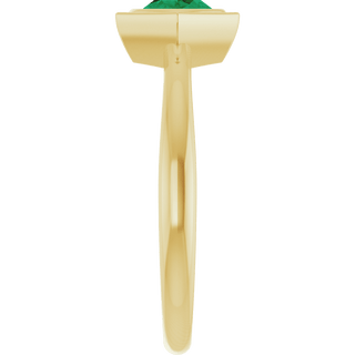 Émeraude Hexa Ring 14K Gold Emerald