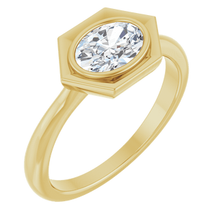 Émeraude Oval Sapphire Ring