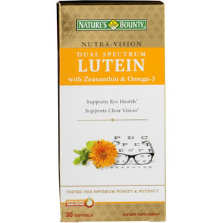 Nature's Bounty Dual Spectrum Lutein With Zeaxanthin & Omega-3