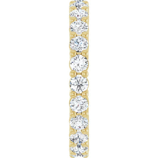 2.5mm Shared-Prong Diamond Eternity Ring  14K Yellow Gold