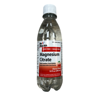 Be Health Magnesium Citrate Cherry, 10 Oz