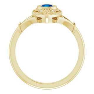 Bleu Héritage Sapphire Vintage Ring