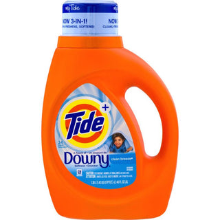Tide Clean Breeze Plus Downy Liquid Laundry Detergent