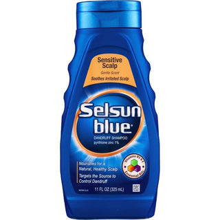 Selsun Blue Shampoo, Dandruff, Sensitive Scalp, Gentle Scent