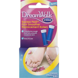 Dr. Scholl's DreamWalk Express Pedi Foot Smoother Replacement Rollers