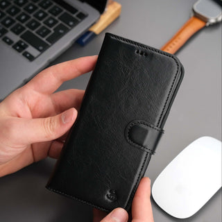 Casper Leather iPhone 15 Pro Max Wallet Case | Detachable MagSafe Compatible RFID Protection