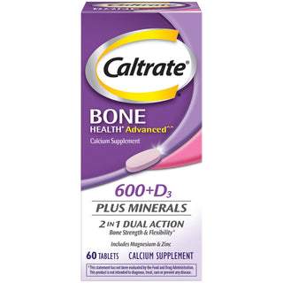 Caltrate Calcium & Vitamin D Plus Minerals, 600+D, Tablets
