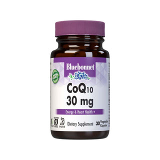 Bluebonnets CoQ10 30 mg, 30 Vegetable Capsules