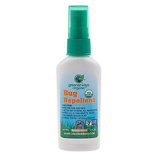 Greenerways Organic Mosquito Insect Repellent Travel Size Premium Spray, 2 Oz