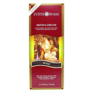 Surya Henna Cream Black - 2.31 Oz, (Surya Amazonia Preciosa)