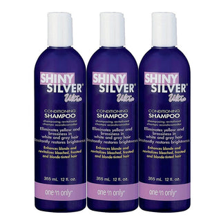 One N' Only Conair Shiny Silver Ultra 'n Conditioning Shampoo - 12 Fl Oz