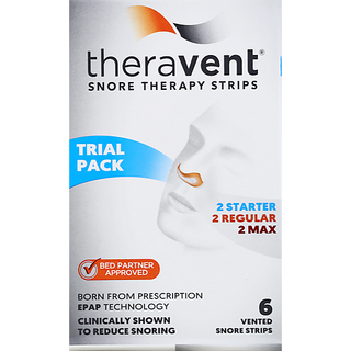Theravent Snore Therapy Strips Trial Pack - 6ct