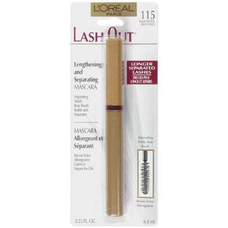 L'Oreal Mascara, Lengthening, Black Brown 115 0.23 Oz