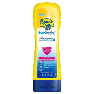 Banana Boat Sun Comfort Lotion Sunscreen Broad Spectrum Spf 50 6 Ounces