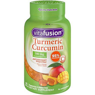Vitafusion Turmeric Curcumin Gummies - Mango - 60ct