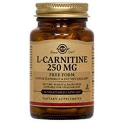 Solgar L-Carnitina - 500 Mg - 60 Tablets