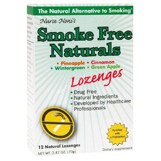 Three Lollies Smoke Free Natural Lozenges -12 Pcs