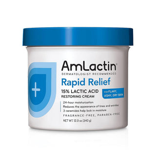 AmLactin Rapid Relief Cream Jar - 12oz