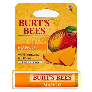 Burt's Bees 100% Natural Moisturizing Lip Balm Mango With Beeswax & Fruit Extracts