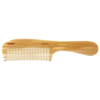 Swissco Medium Tooth Handle Comb, White Horn